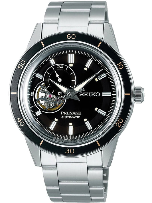 Seiko SSA425J1 Presage Style60's Schwarz