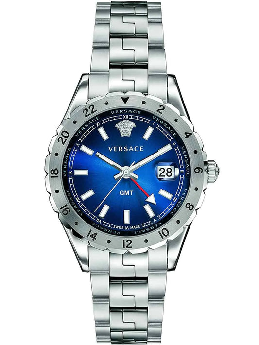 Versace Hellenyium GMT Herrenuhr 42mm 5ATM